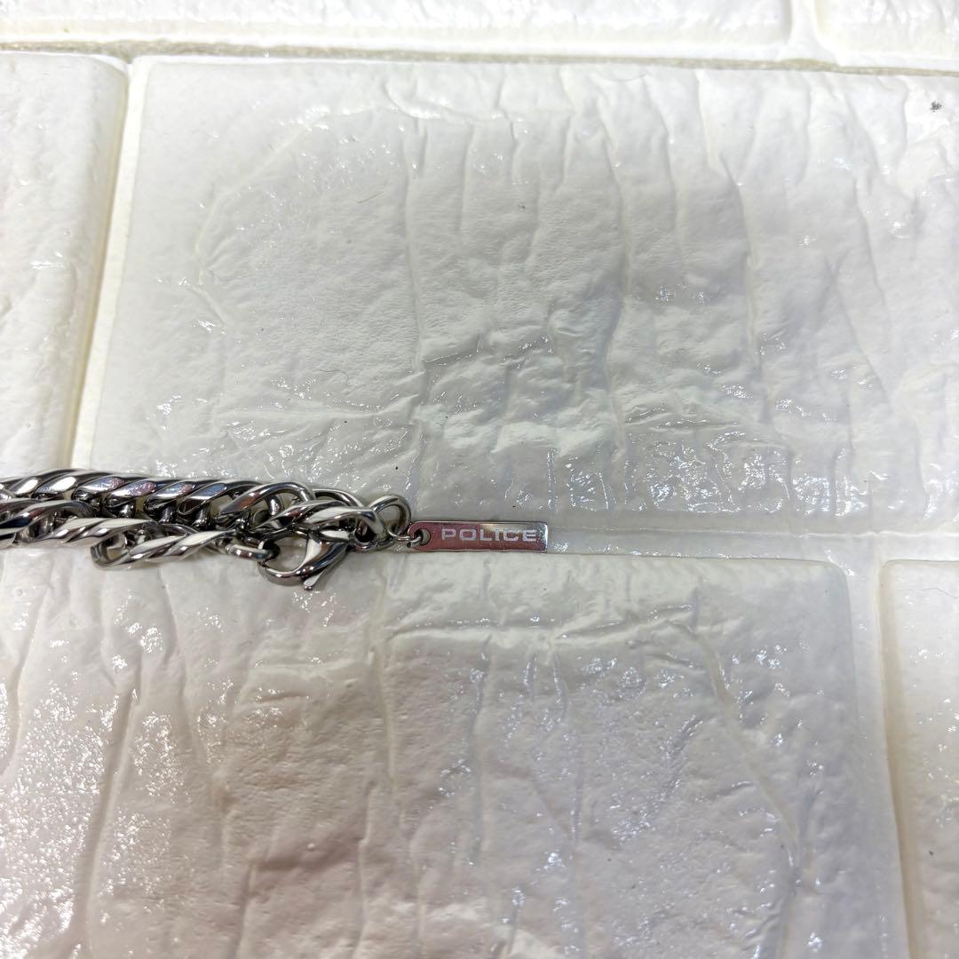 【極美品✨】POLICE チェーンネックレス ケース付き