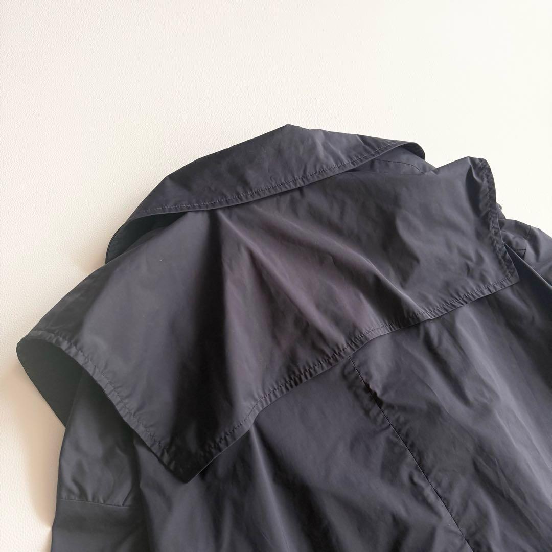 美品 【エンフォルド】LIMONTA ビッグカラージャケット ダブルブレスト