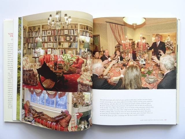 洋書◆ニューヨークのパーティー写真集 本 内装 ダイニング インテリア