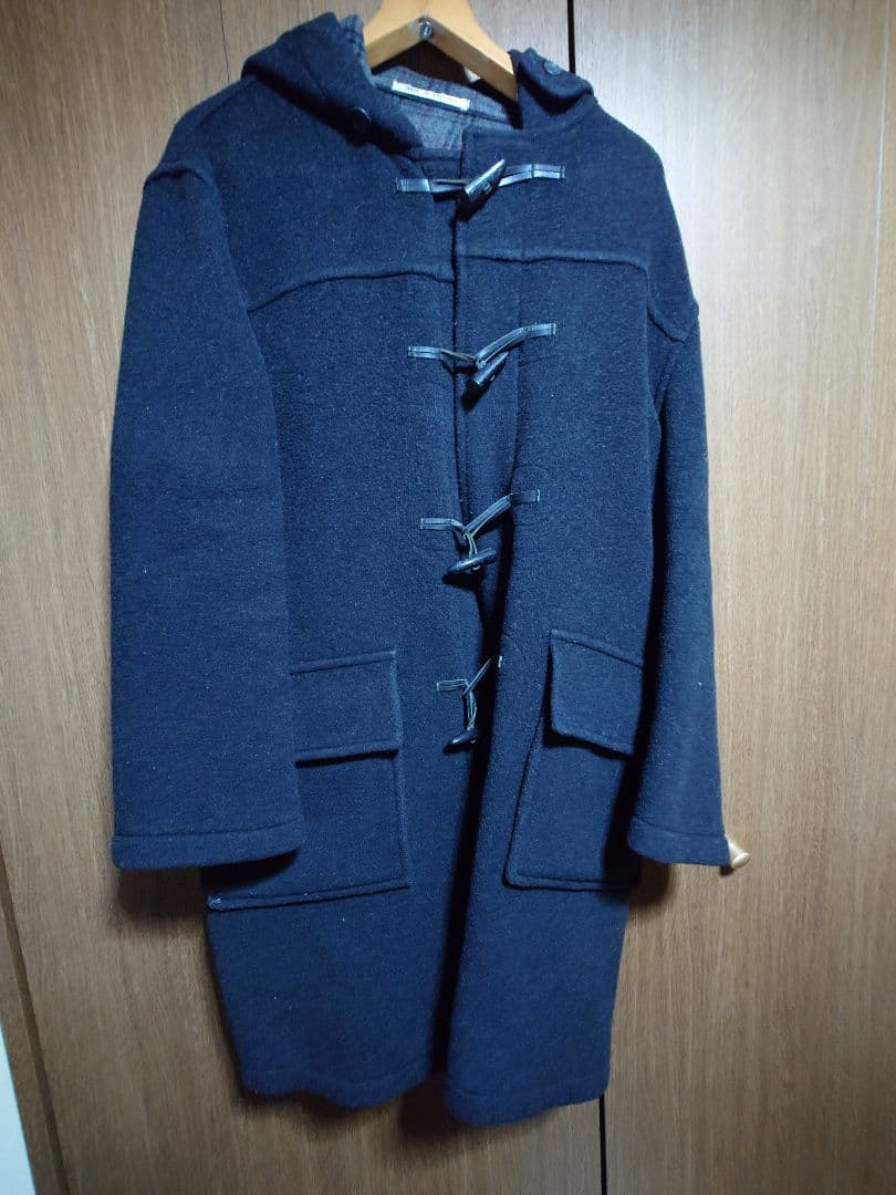 Burberry's ダークグレー ダッフルコート S 　英国製