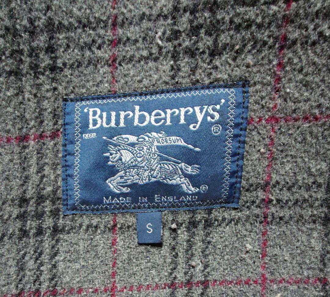 Burberry's ダークグレー ダッフルコート S 　英国製