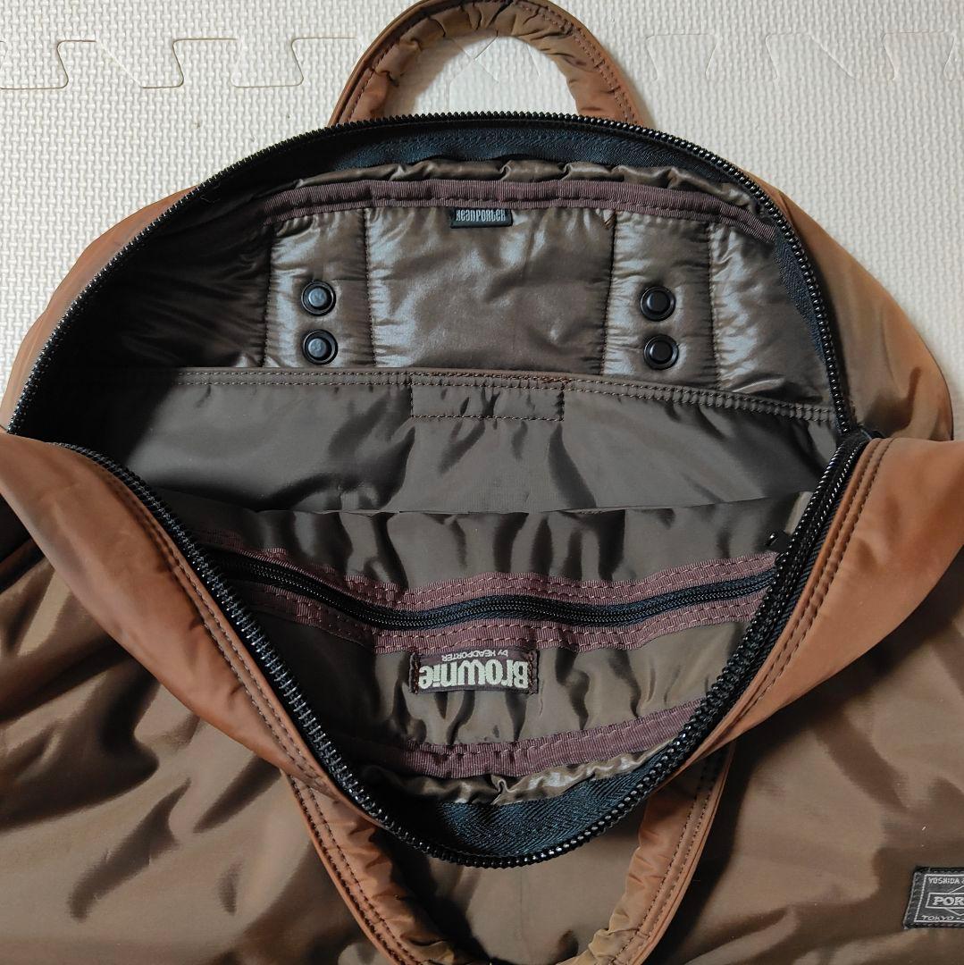 希少　ヘッドポーター HEADPORTER Brownie ボストンバック　茶色