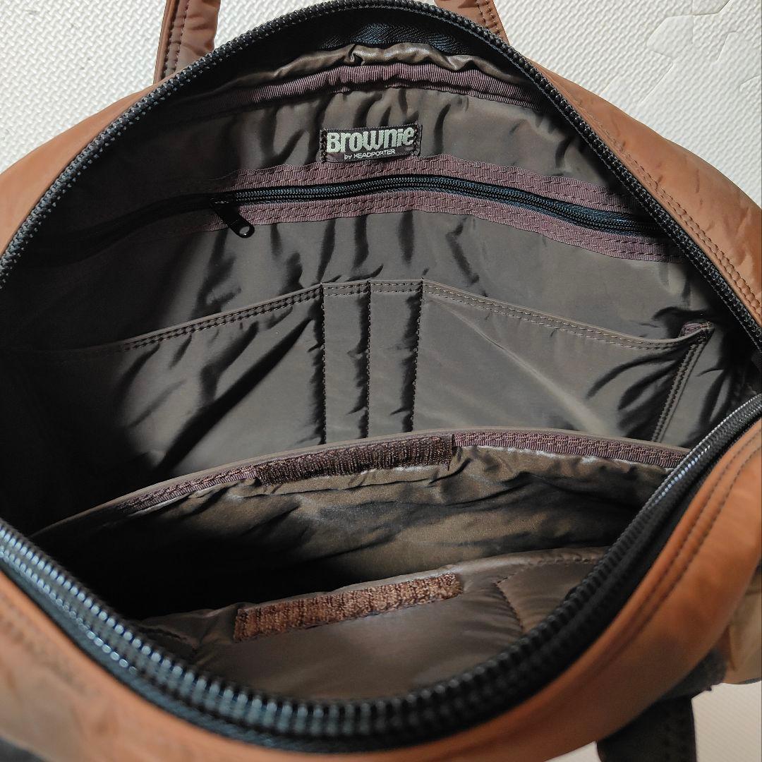 希少　ヘッドポーター HEADPORTER Brownie ボストンバック　茶色