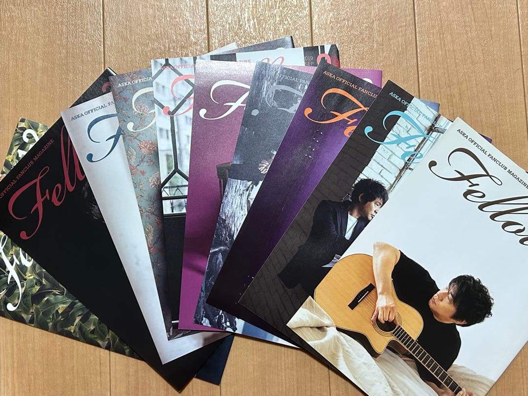ASKA コンサート関連商品セット ファンクラブ会報誌など