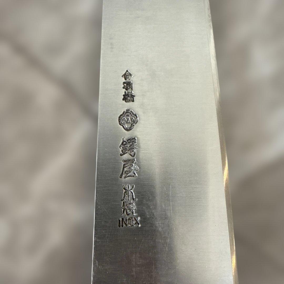 牛刀 ステンレス製 木製ハンドル