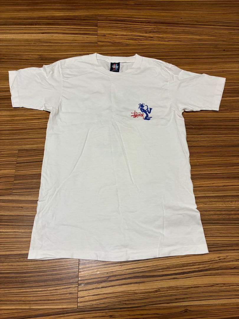 old stussy 90s 紺タグ ジャズマン Tシャツ