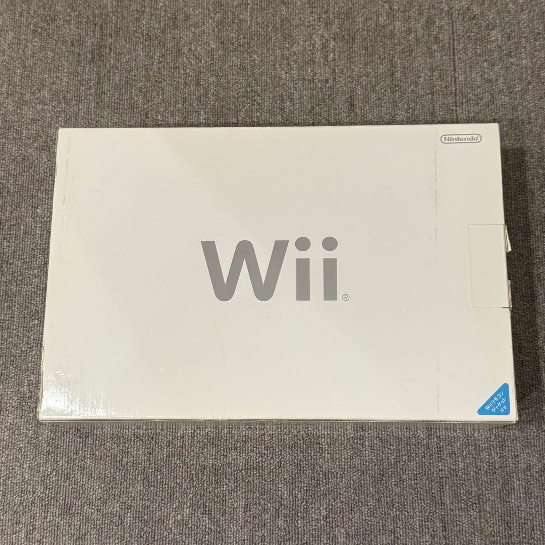 【新品未開封】Wii 本体 RVL-S-WD