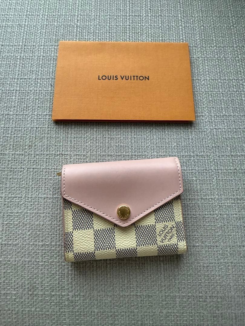 ルイヴィトン　Louis vuitton ダミエアズールキャンバス　財布