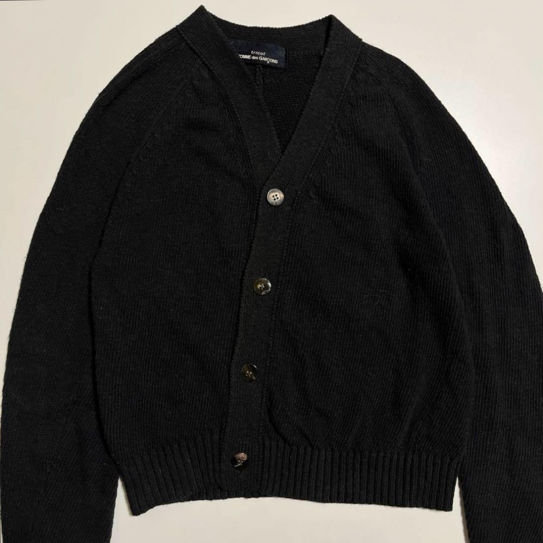 tricot COMME des GARÇONS カーディガン ニット ブラック
