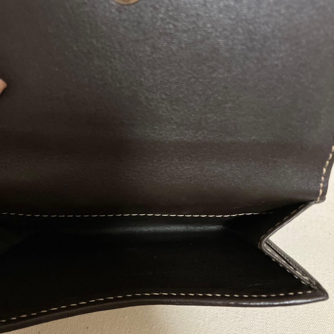 【未使用品・箱付き】GUCCI 二つ折り財布　ハート　GGライン　203549
