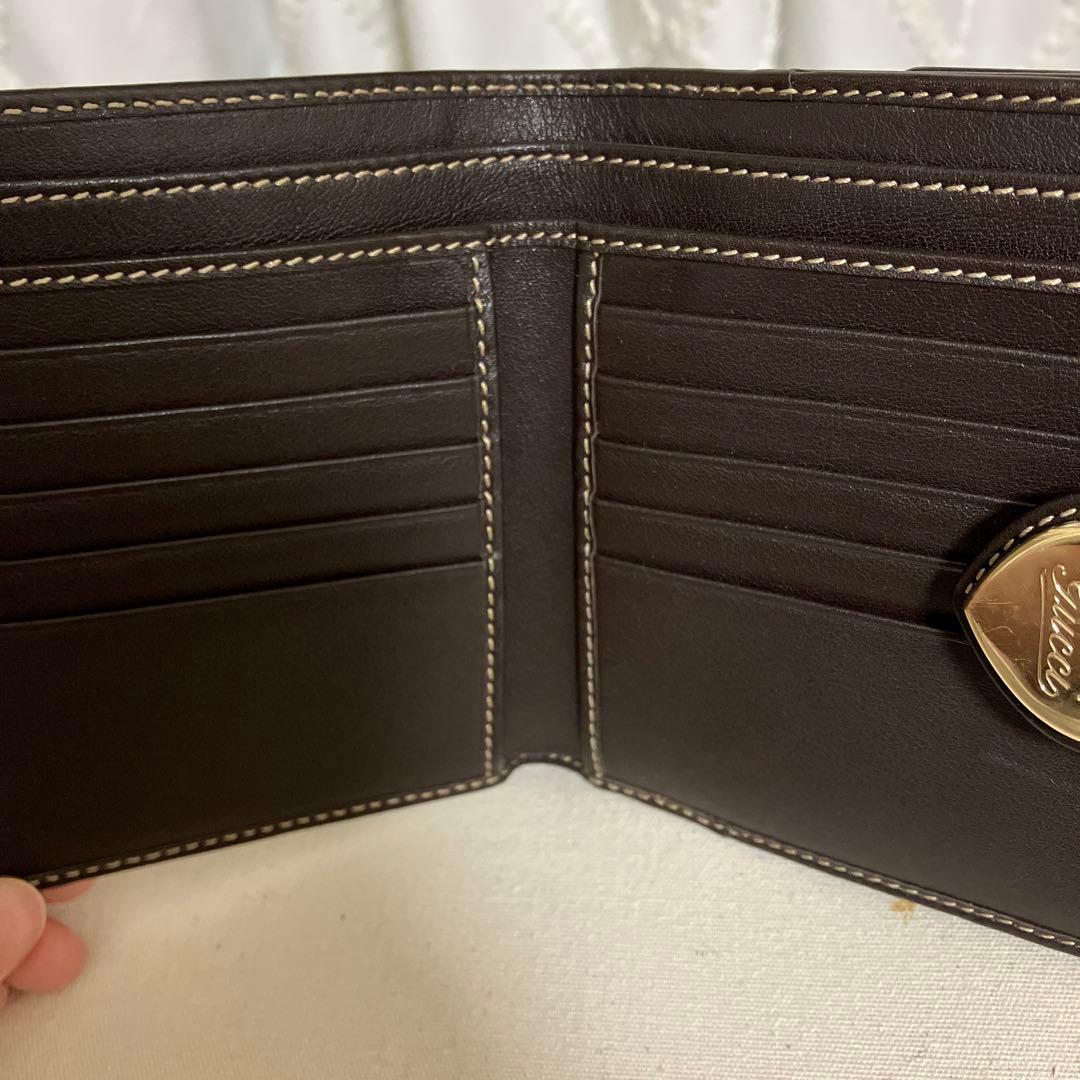 【未使用品・箱付き】GUCCI 二つ折り財布　ハート　GGライン　203549