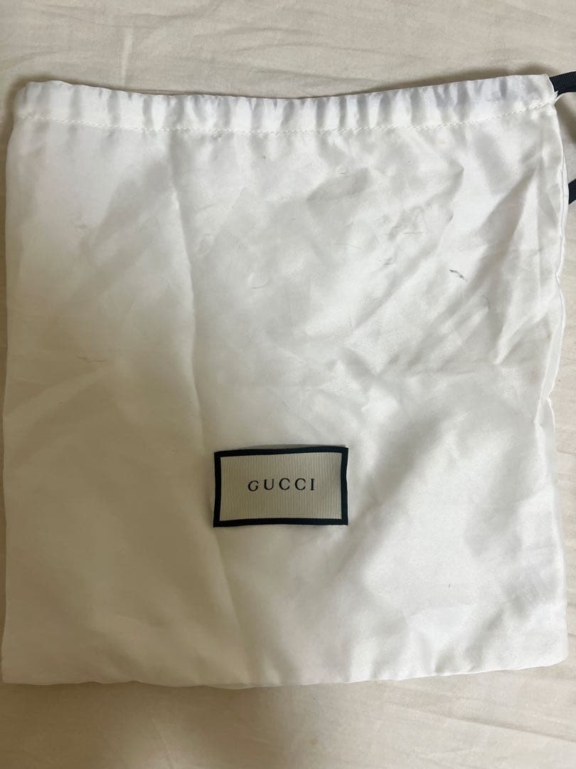 【今週までの出品】GUCCI ブルー キルティング ボディバッグ 正規品