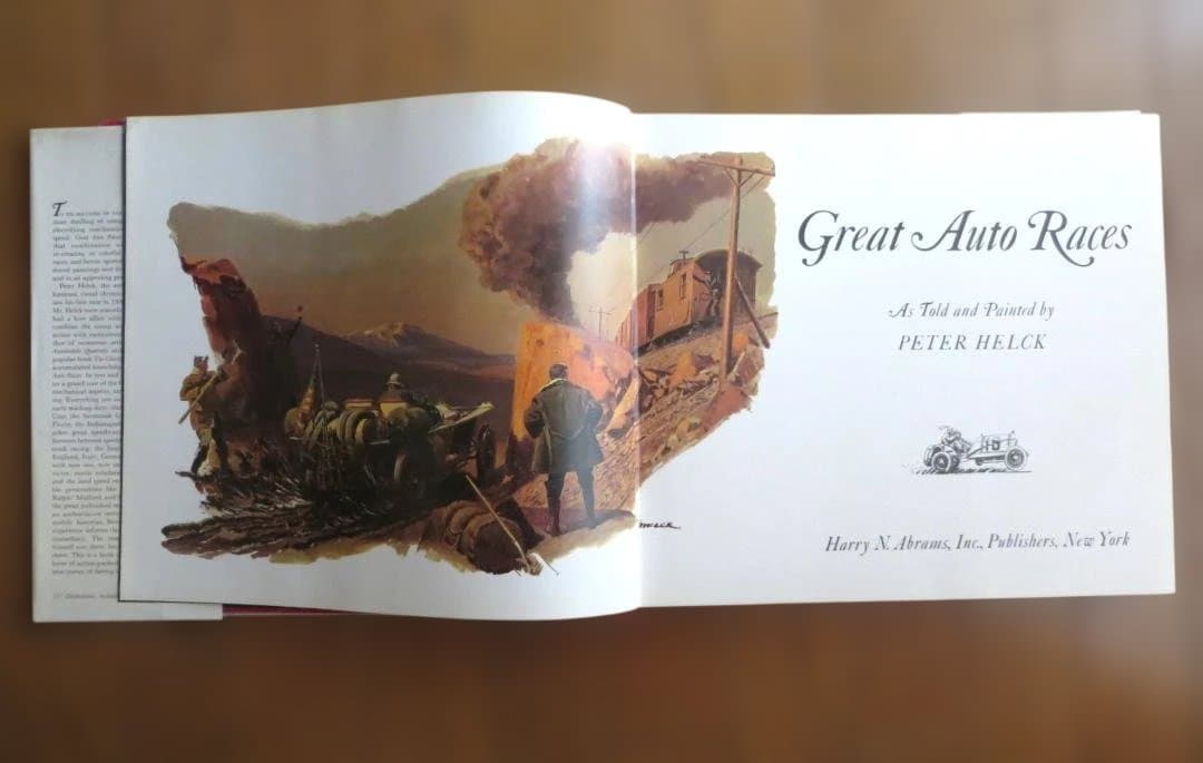 洋書 Great Auto Races / Peter Helck