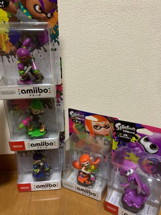 スプラトゥーン　アミーボ セット　スプラトゥーン2 スプラトゥーン3 タコボーイ
