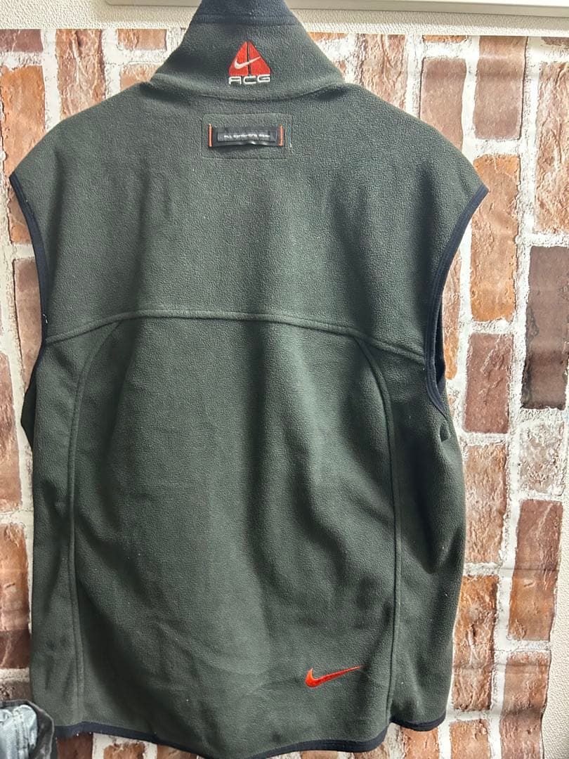 【最終価格】NIKE ACG 90s フリースベスト ダークグレー y2k