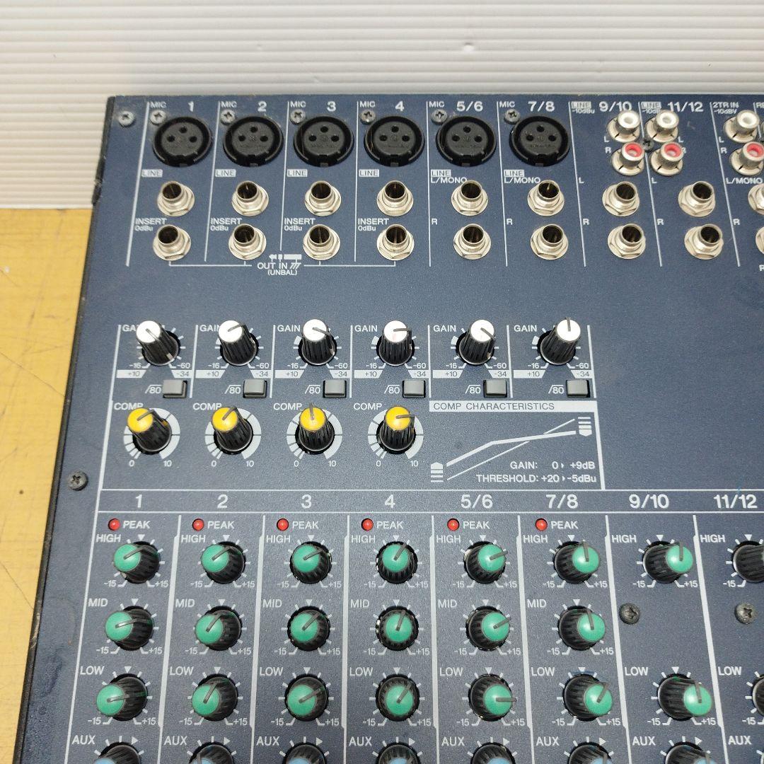 YAMAHA ミキサー 12CH ミキシングコンソール MG124CX