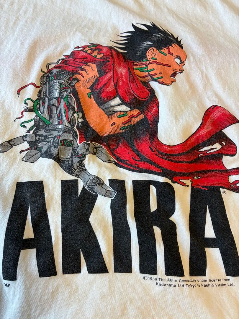 AKIRA 鉄雄　TETSUO　80s vintage tシャツ　当時物