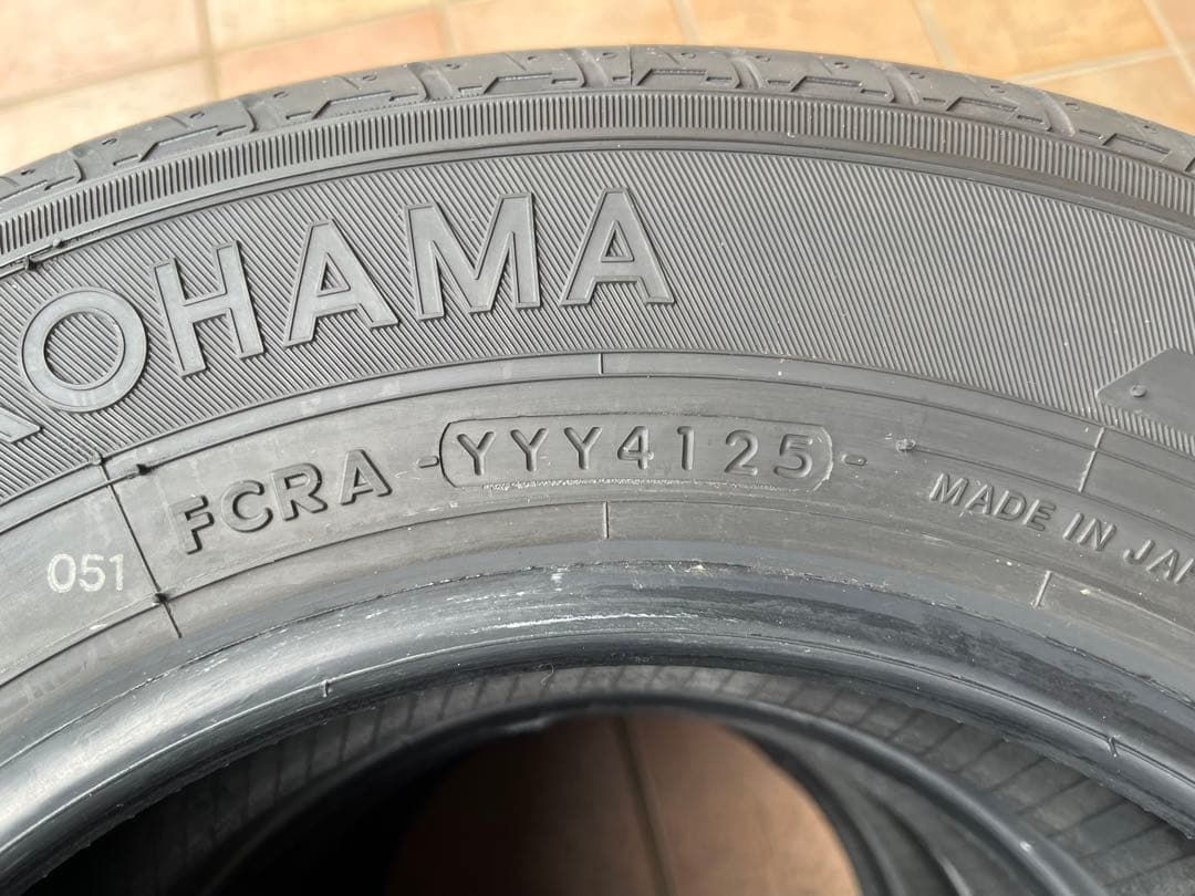 ヨコハマ　JOB 145/80R12　80/78N 新車外し　4本セット