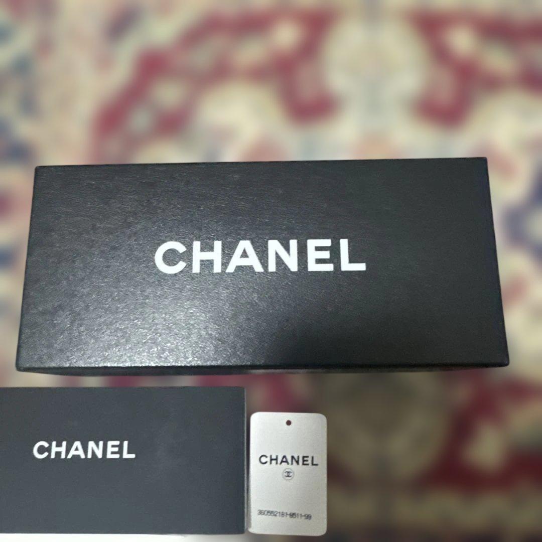 CHANEL カメリア　サングラスピンク　保証カード付き