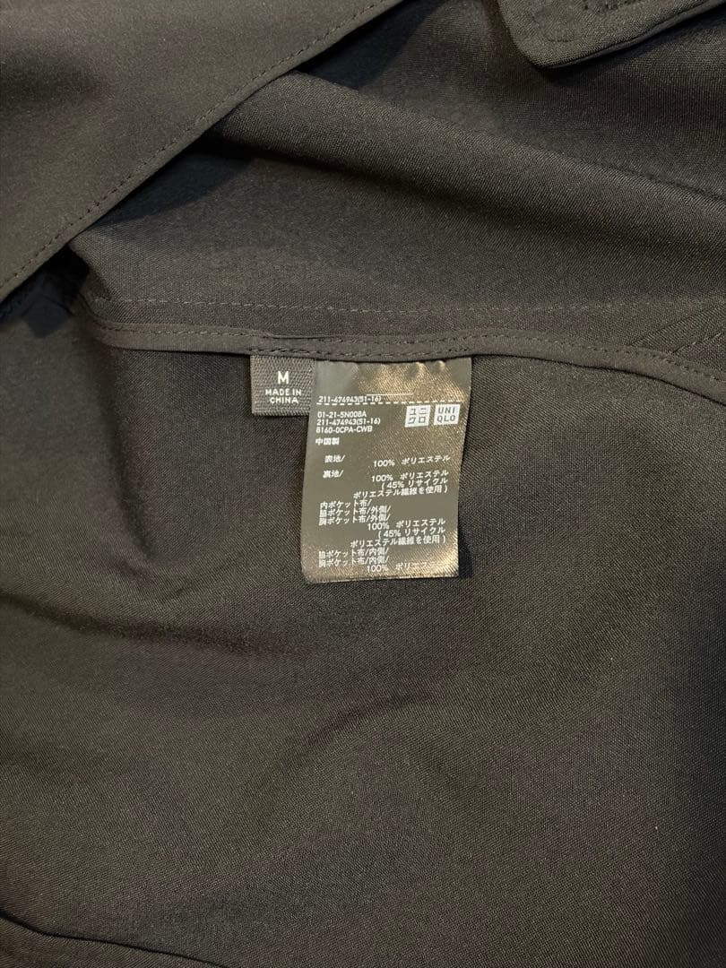 UNIQLO C 感動ダブルジャケットリラックスフィット2025SS