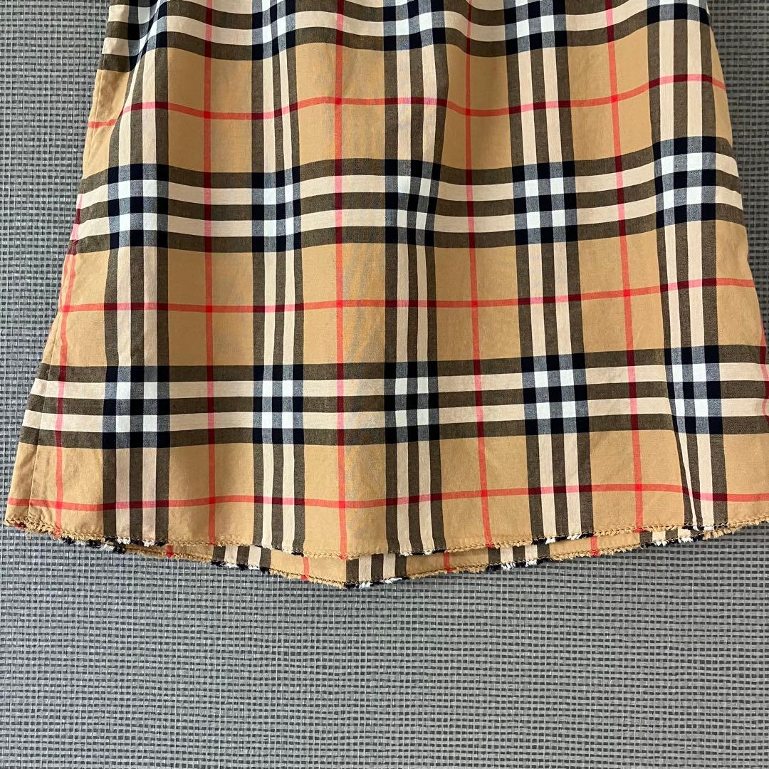 美品　バーバリー　ワンピース　ノバチェック　12M 80㎝