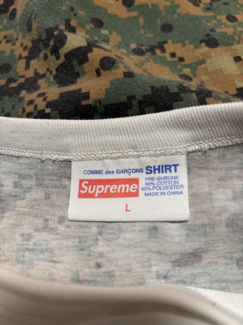 supreme COMME des GARCONS BOX LOGO Tシャツ