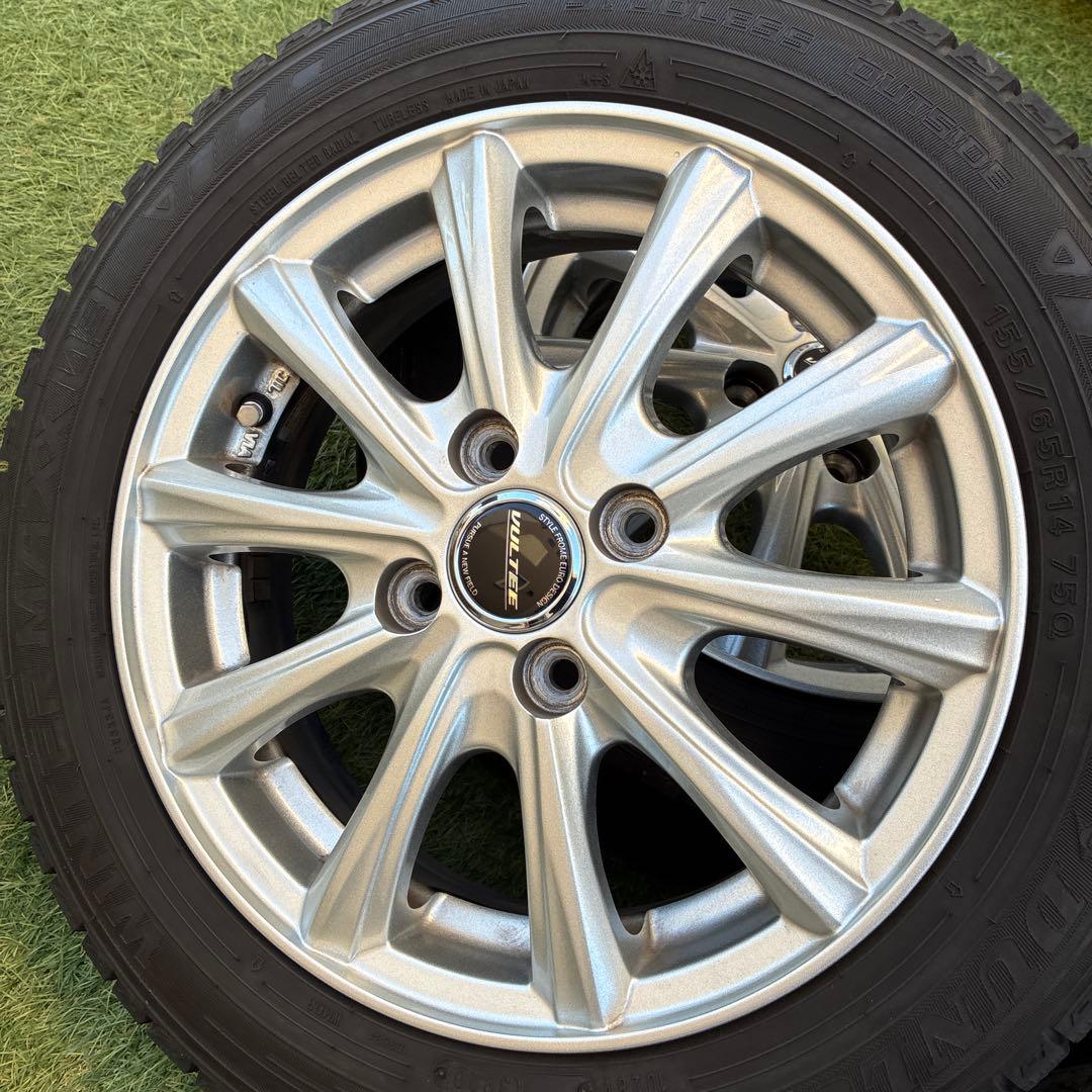 WINTER MAXX03スタッドレスタイヤ 155/65R14 4本セット