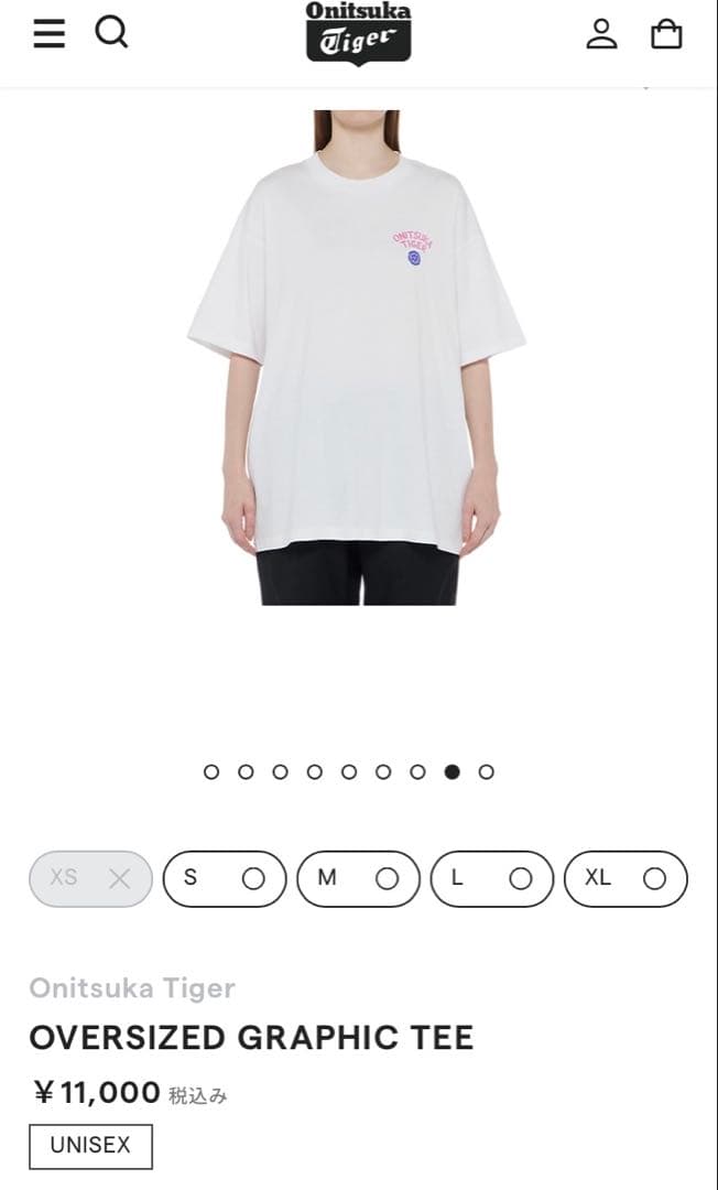 トップス Onitsuka Tiger OVERSIZED GRAPHIC TEE