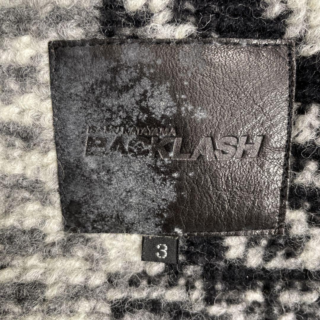 BACKLASH ISAMU KATAYAMA ウールレザー ファーベスト