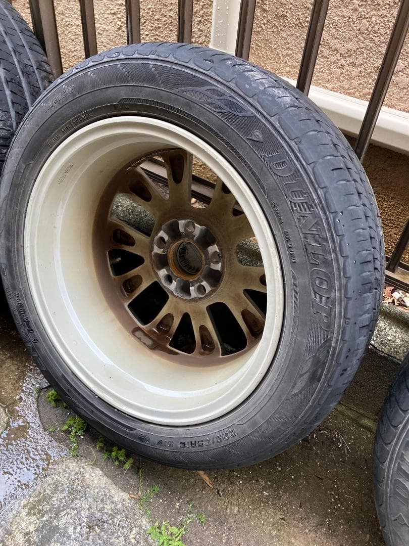 No.02　トヨタ　アルミホイール　1本　中古品　205/55R16　X5018