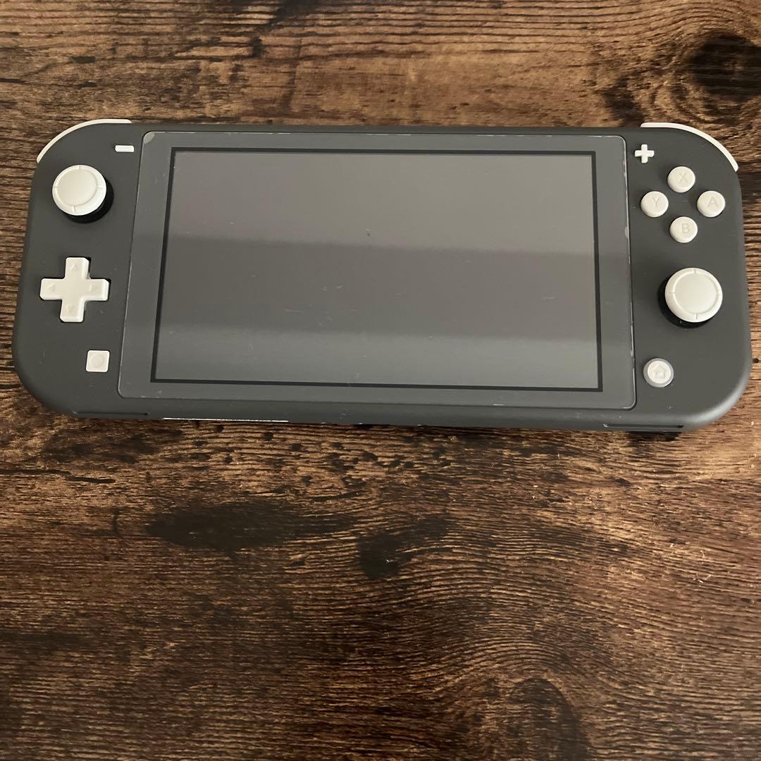 Nintendo Switch Lite グレー　箱・ケース・128GBカード