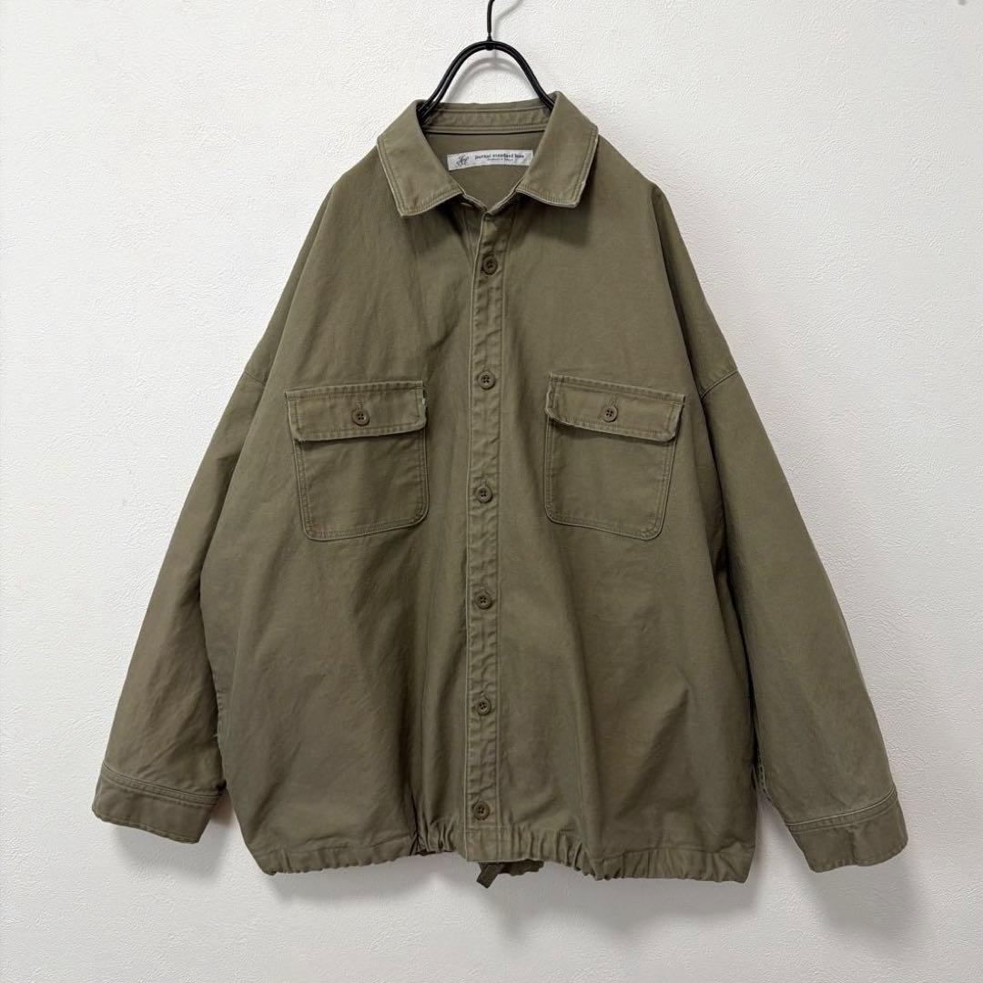 25AW journal standard luxe バックサテンCPOシャツ