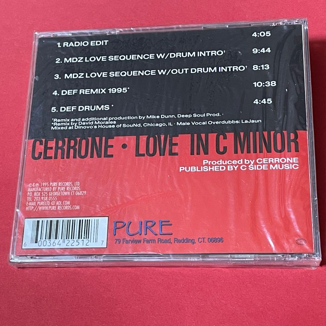 洋楽 CERRONE LOVE IN C MINOR AOR