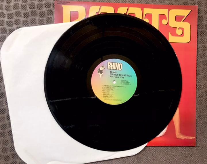 【美品】Nancy Sinatra 「Boots」 LPレコード