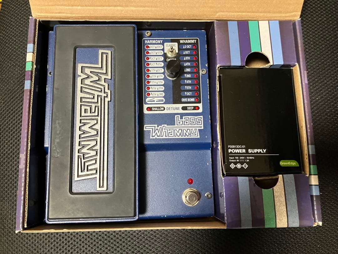 ジャンク品 Digitech Bass Whammy ピッチシフティングペダル