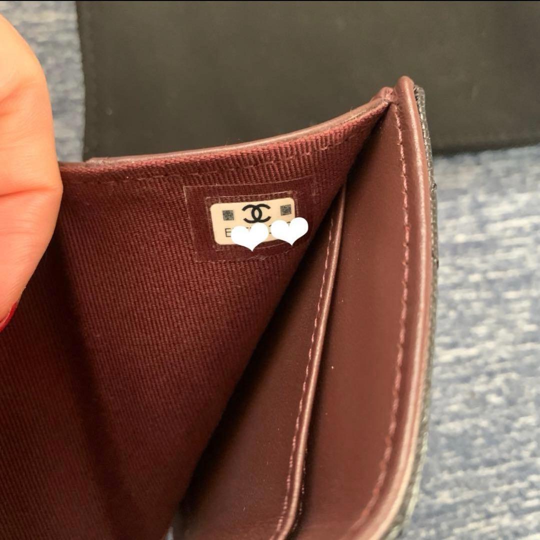 mii様CHANEL シャネル ミニウォレット 三つ折りコンパクトウォレット