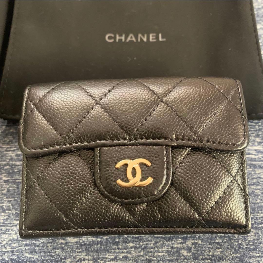 mii様CHANEL シャネル ミニウォレット 三つ折りコンパクトウォレット