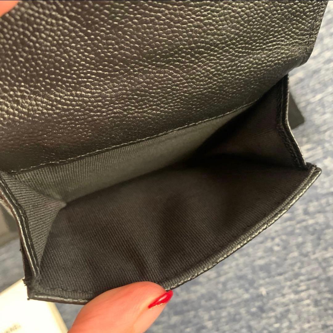 mii様CHANEL シャネル ミニウォレット 三つ折りコンパクトウォレット