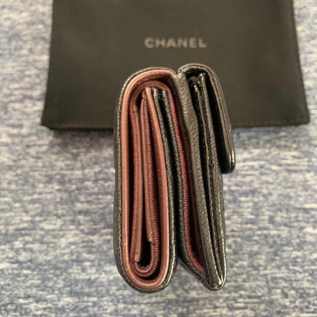 mii様CHANEL シャネル ミニウォレット 三つ折りコンパクトウォレット