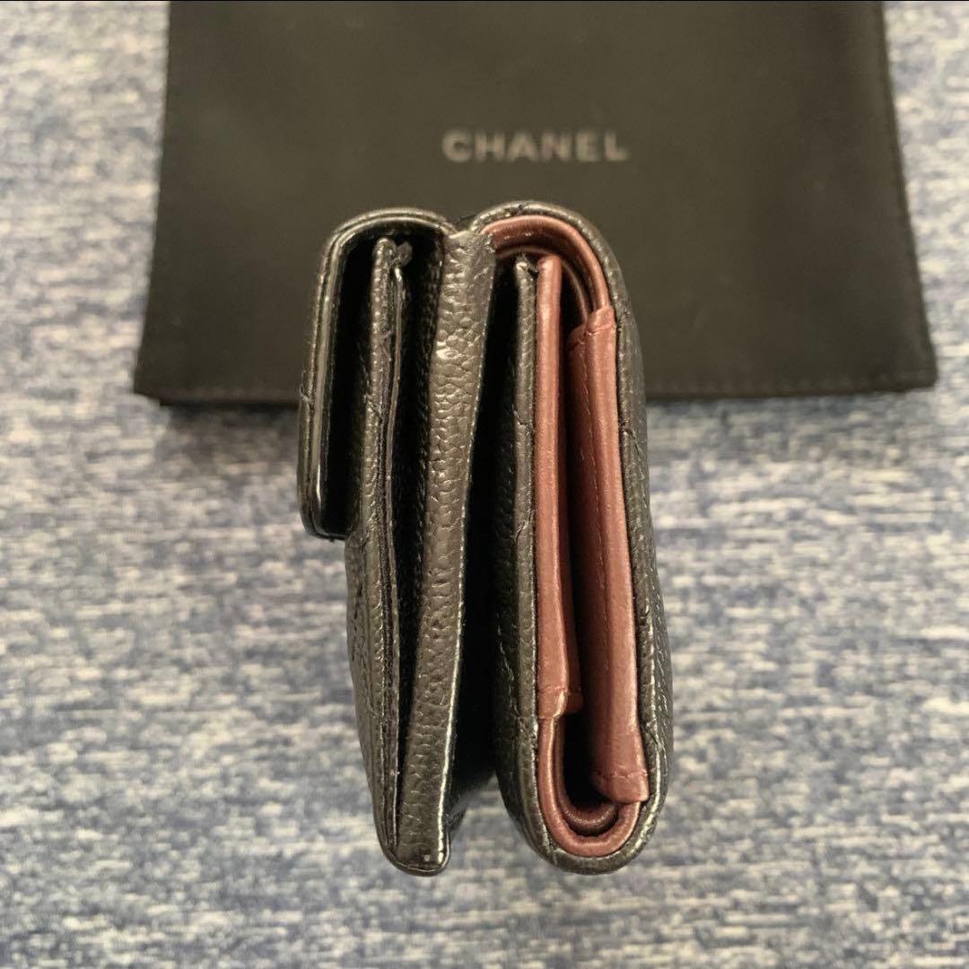 mii様CHANEL シャネル ミニウォレット 三つ折りコンパクトウォレット