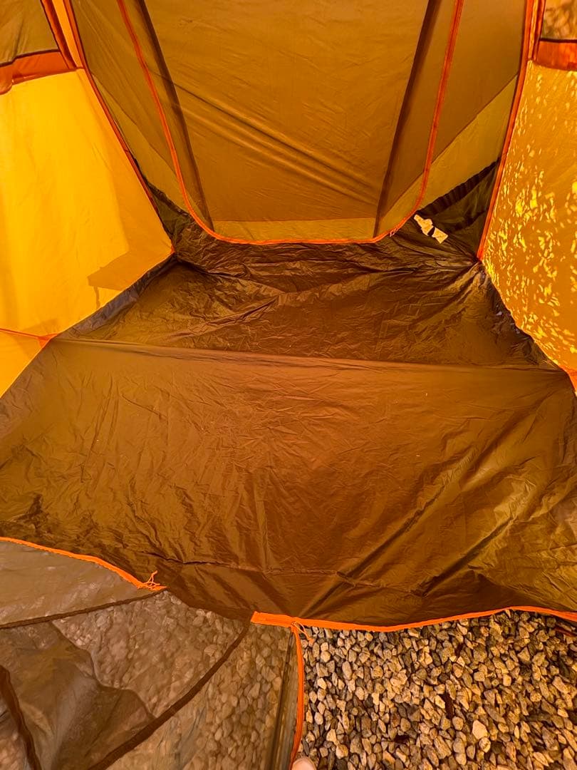 THE NORTH FACE WAWONA6 6人用テントグランドシートペグ有り