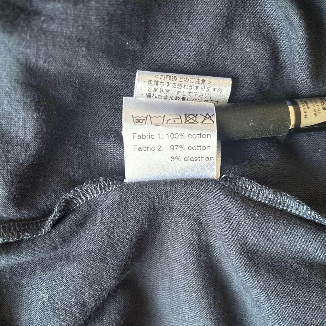 ANTICIPO ネイビー コットン Tシャツ beams 46