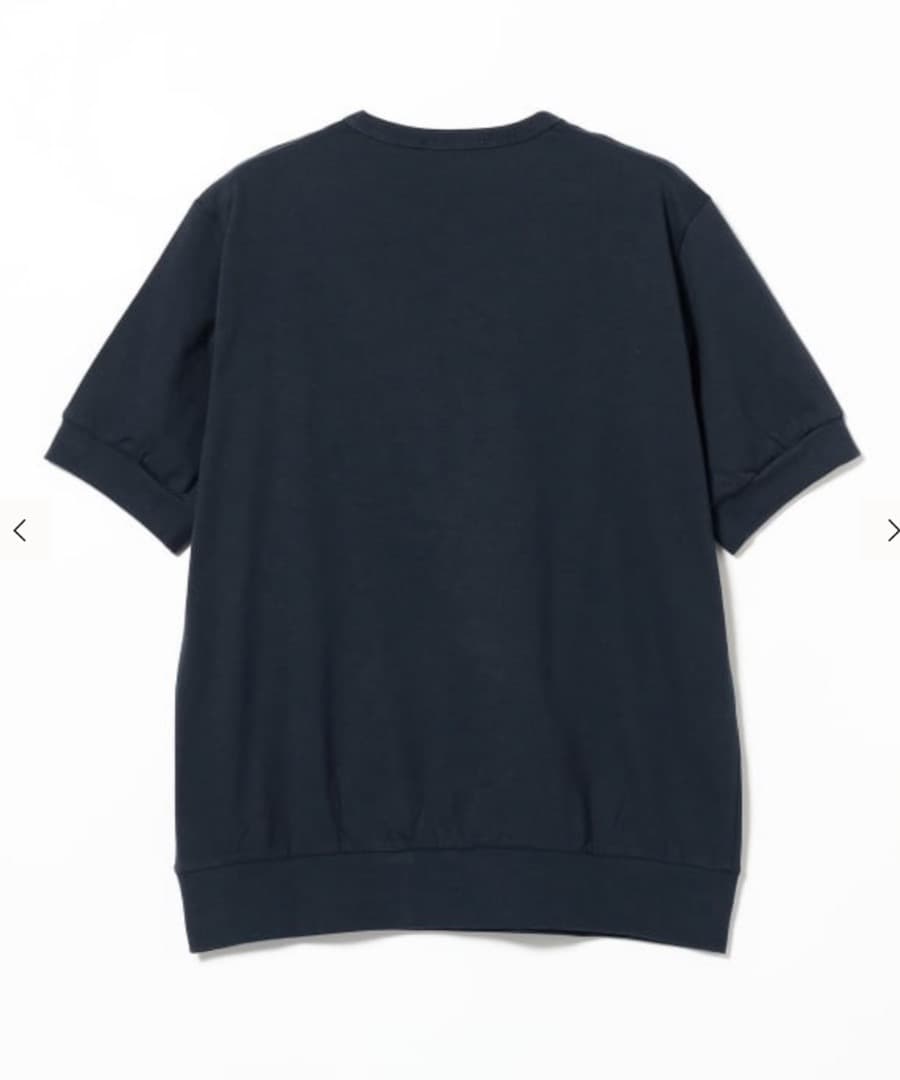 ANTICIPO ネイビー コットン Tシャツ beams 46