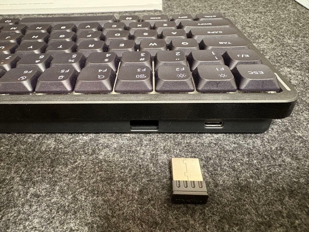 NuPhy AIR75 v3 JIS 日本語配列　Blush Nano軸