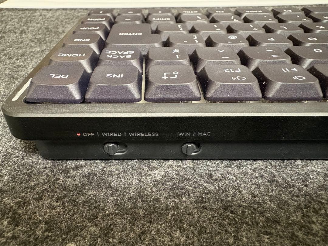 NuPhy AIR75 v3 JIS 日本語配列　Blush Nano軸