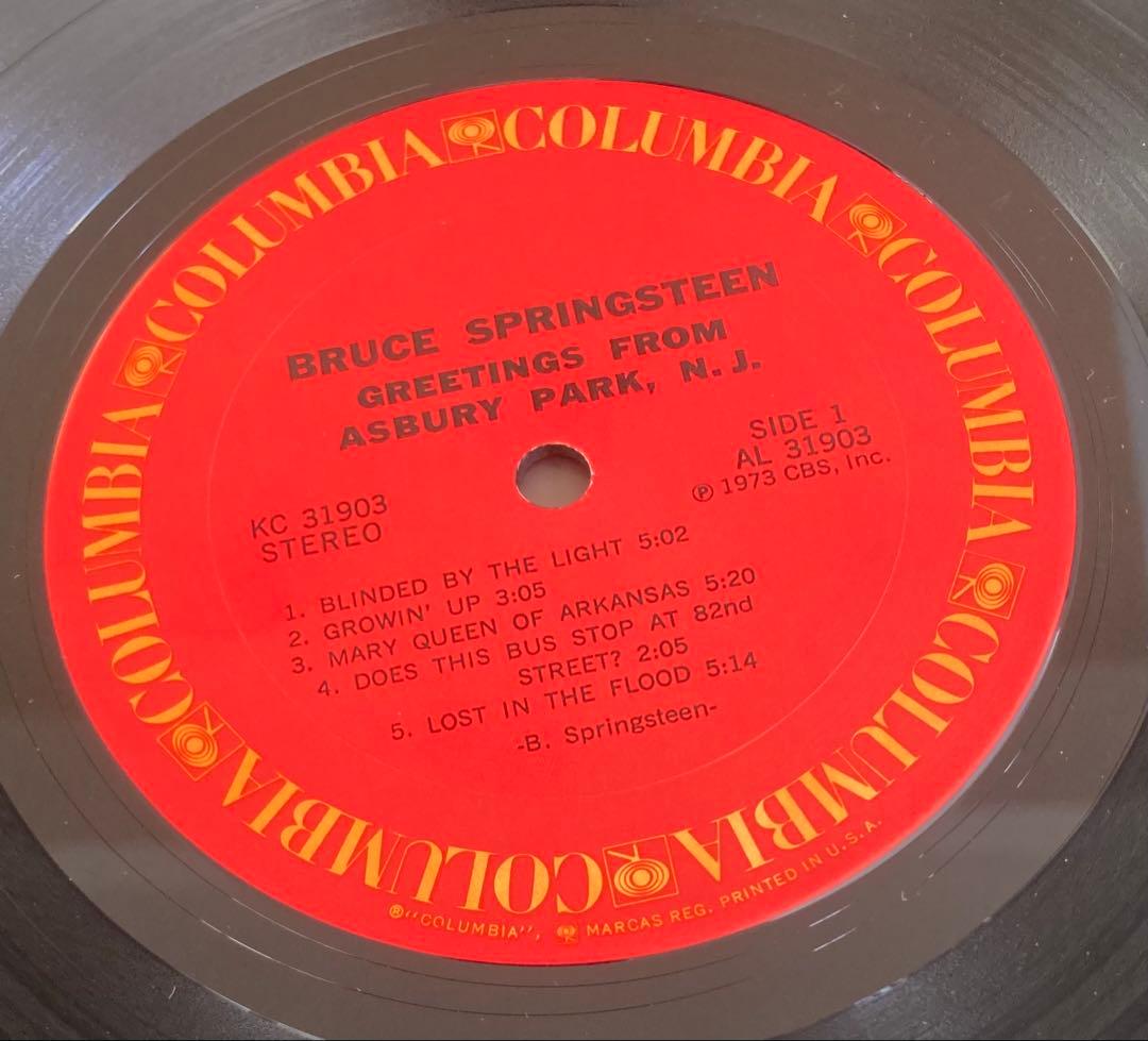 ◾️最高音質USオリジナルプロモ盤■BRUCE SPRINGSTEEN / ブルー