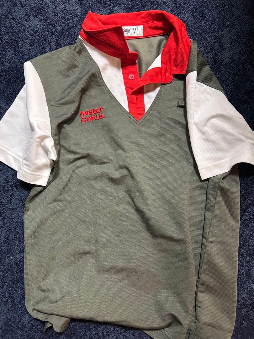 ミスタードーナツ ミスド ユニフォーム 制服 ポロシャツ レトロ リカちゃん