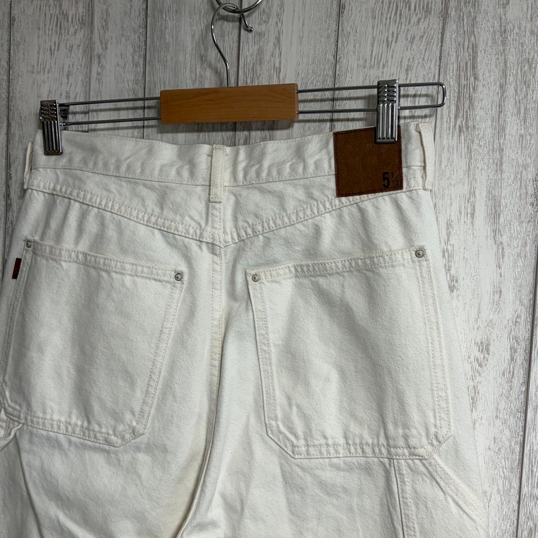 A☆O24SS Spick and Span 5 1/2 ペインターデニム