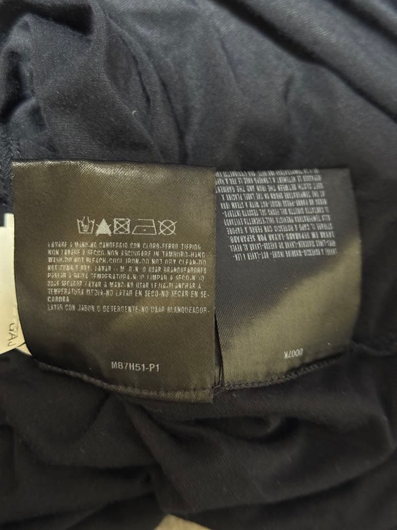 GIORGIO ARMANI アルマーニ ビスコース 筆記体ロゴ Tシャツ 52