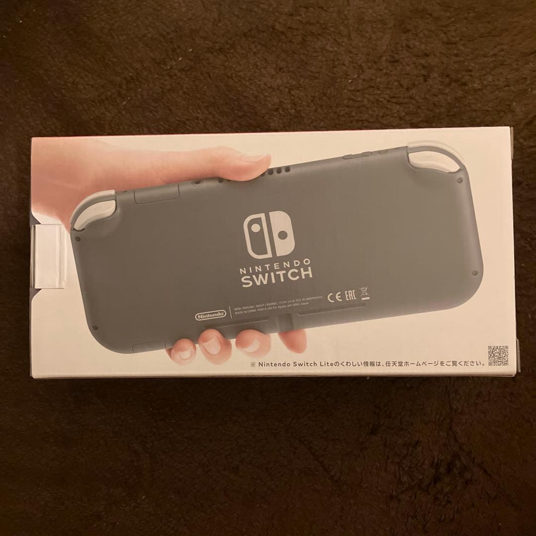 新品未使用　Nintendo Switch Lite グレー HDH-001